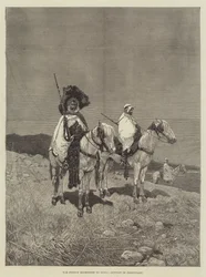 Die französische Expedition nach Tunis, Außenposten der Unregelmäßigen